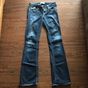 Dark blue, stretchy, Big Star jeans